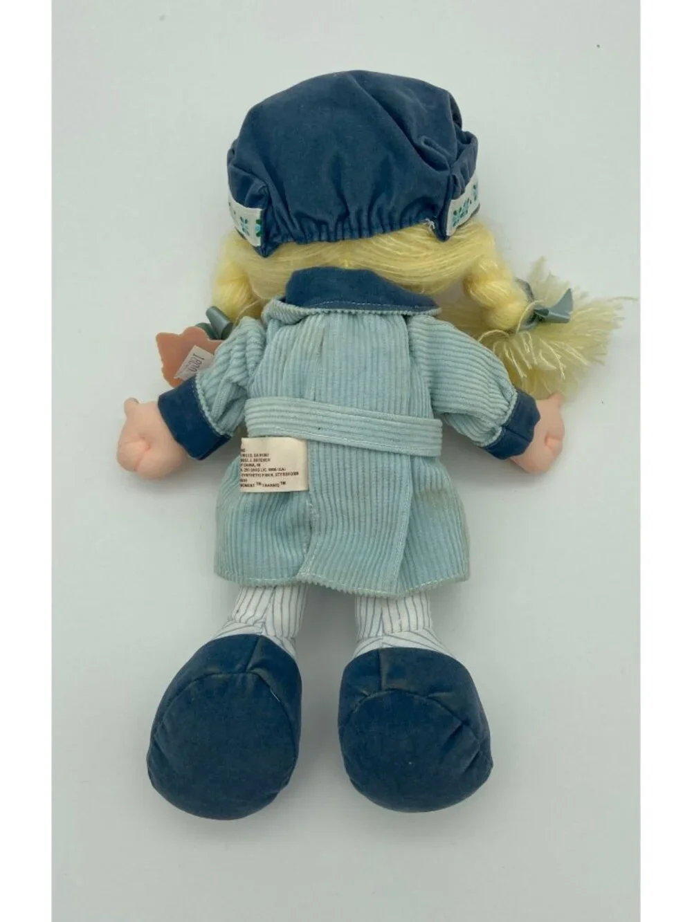 Vintage Applause Precious Moments Frannie Plush Blonde Rag Doll 1988 With Tag